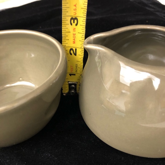 Russell Wright Charcoal Gray Stackable Sugar/Creamer NEW - Picture 9 of 12